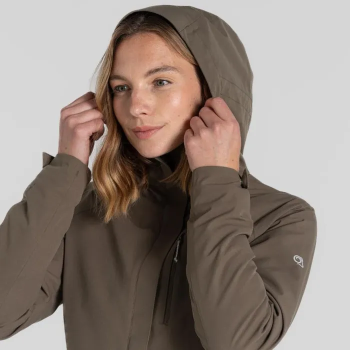 Womens Waterproof Jackets Craghoppers Caldbeck Waterproof Jacket Wild Olive Womens Waterproof Jackets Craghoppers Caldbeck Waterproof Jacket Wild Olive