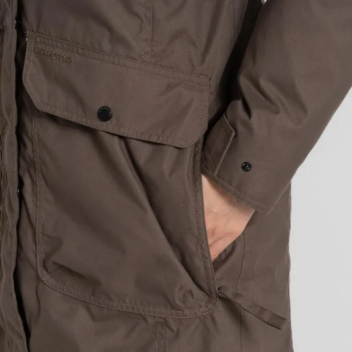 Womens Waterproof Jackets Craghoppers Rosalind Waterproof Jacket Oak Womens Waterproof Jackets Craghoppers Rosalind Waterproof Jacket Oak