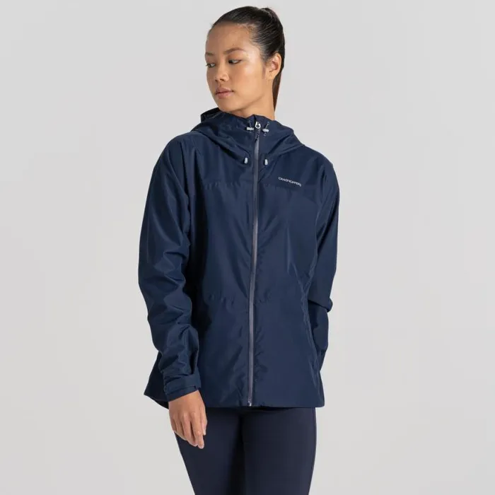 Womens Waterproof Jackets Craghoppers Sariah Waterproof Jacket Blue Navy