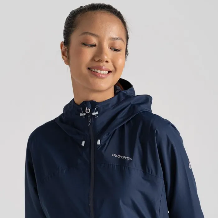 Womens Waterproof Jackets Craghoppers Sariah Waterproof Jacket Blue Navy Womens Waterproof Jackets Craghoppers Sariah Waterproof Jacket Blue Navy
