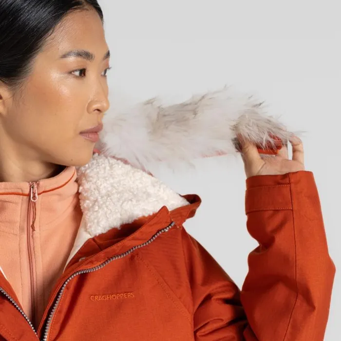 Womens Waterproof Jackets Craghoppers Sofia Waterproof Jacket Spice Marl Womens Waterproof Jackets Craghoppers Sofia Waterproof Jacket Spice Marl