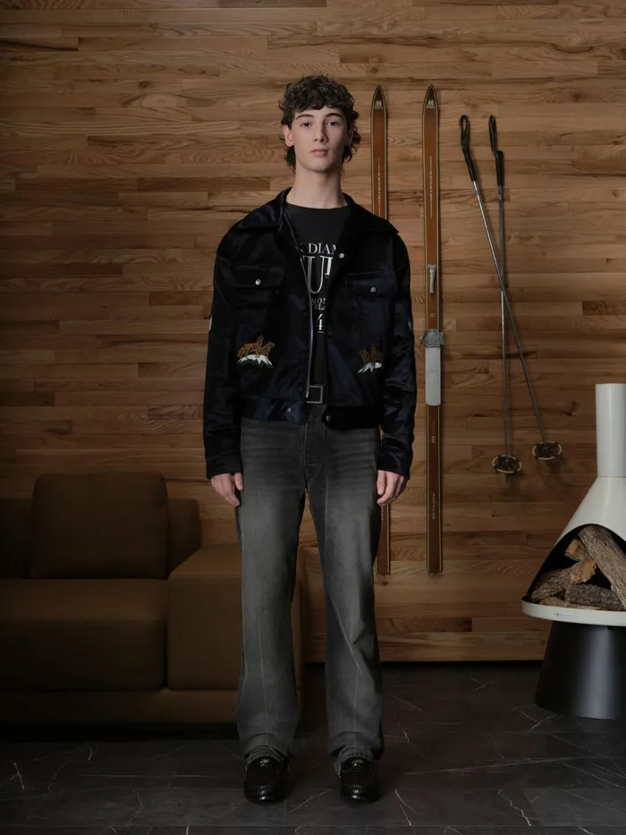 WOODLAND HILLS VELVET JACKET Men Rhude Outerwear