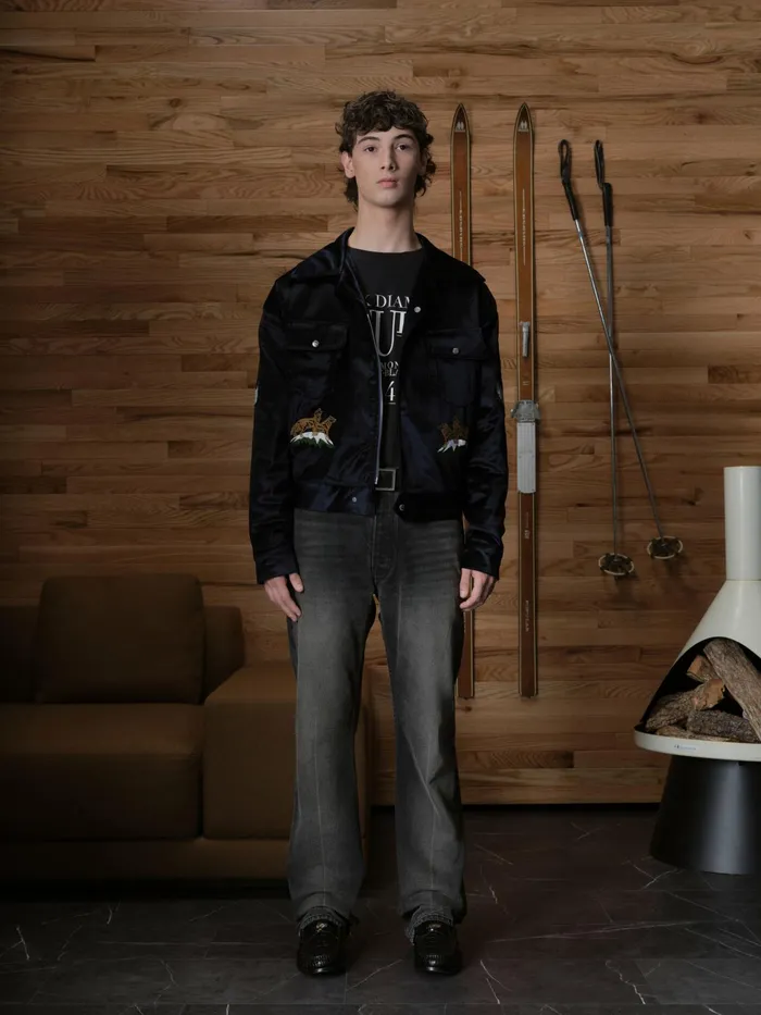 WOODLAND HILLS VELVET JACKET Men Rhude Outerwear