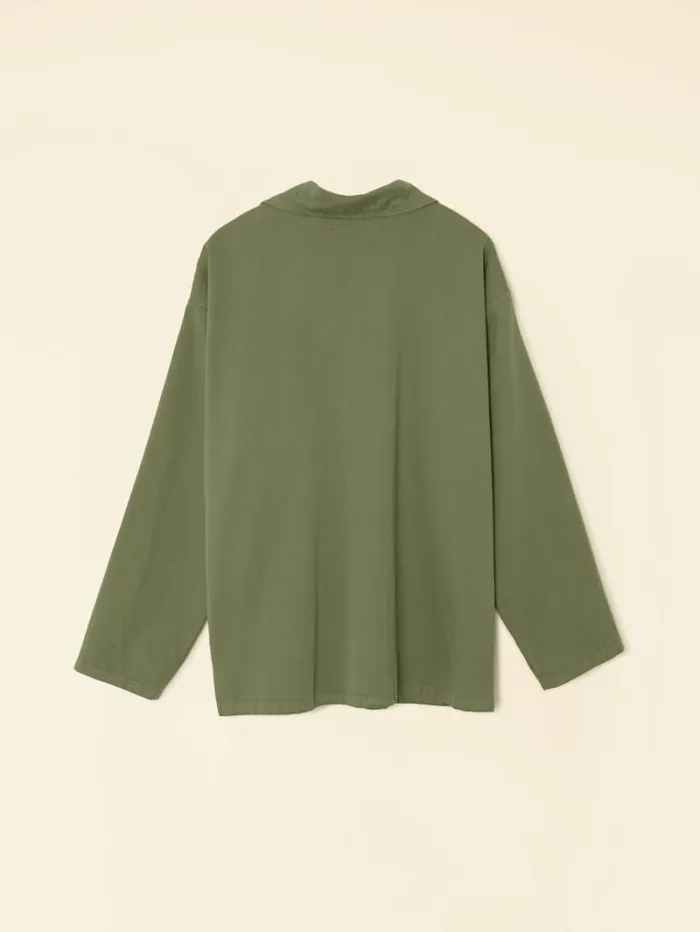 Xirena Hazy Sage Perry Twill Jacket Women Sweaters and Jackets