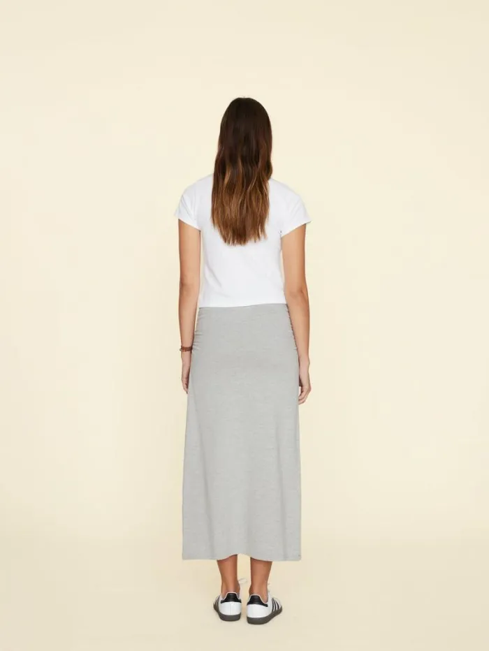 Xirena Heather Grey Lenny Skirt Women Skirts