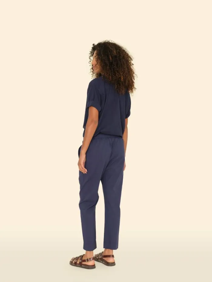 Xirena Navy Draper Pant Women Pants and Jumpsuits