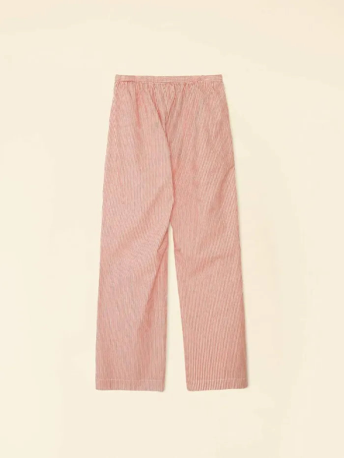 Xirena Red White Piper Pant Women Pants and Jumpsuits