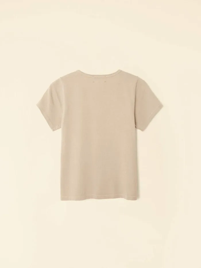 Xirena Twine Taupe Pixie Tee Women Sweats and Tees
