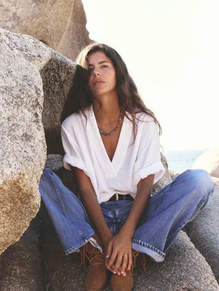 Xirena White Avery Top Women Tops