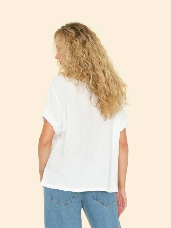 Xirena White Avery Top Women Tops