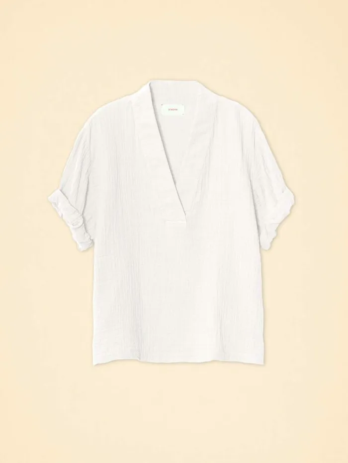 Xirena White Avery Top Women Tops