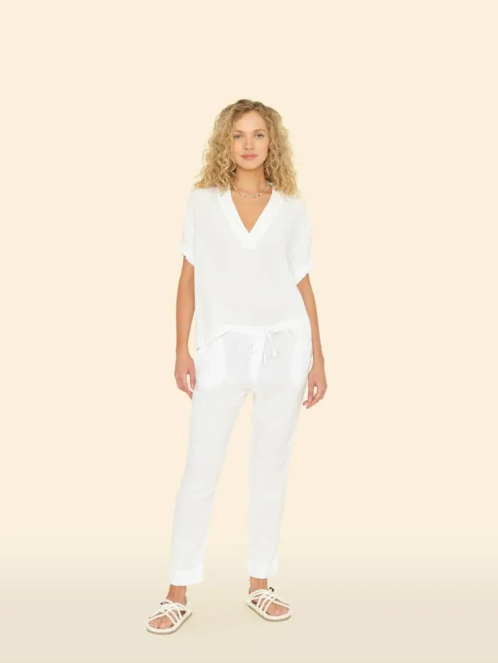 Xirena White Jordyn Pant Women Pants and Jumpsuits