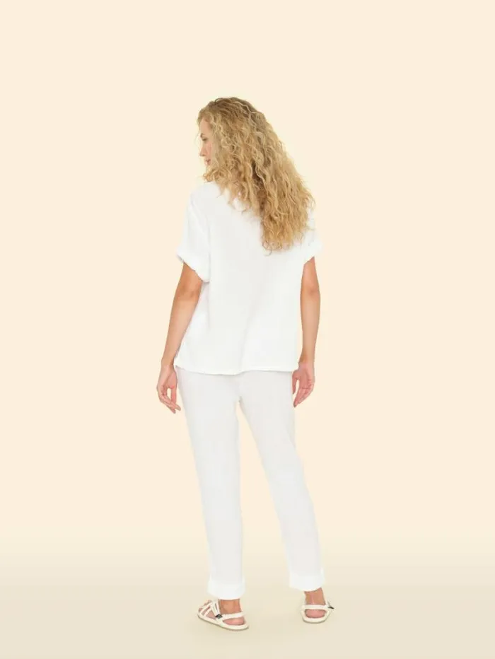Xirena White Jordyn Pant Women Pants and Jumpsuits
