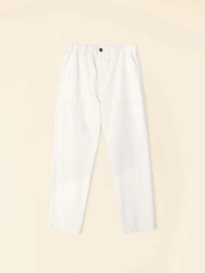 Xirena White Mercer Denim Pant Women Pants and Jumpsuits