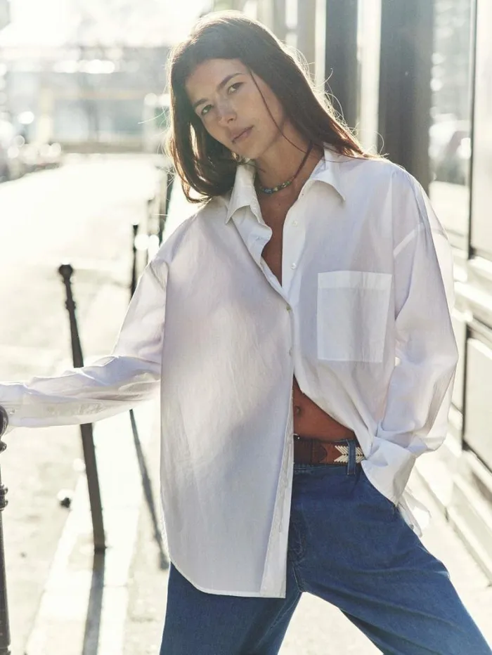 Xirena White Sydney Crisp Shirt Women Shirts