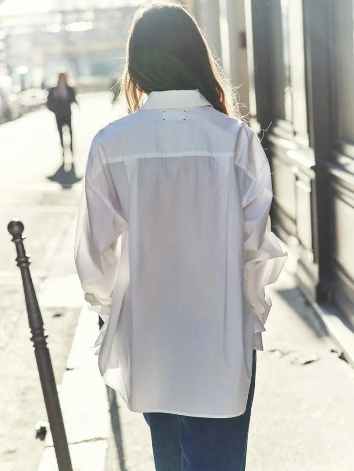 Xirena White Sydney Crisp Shirt Women Shirts