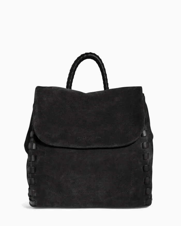 Zen Backpack Black Suede Women Aimee Kestenberg Backpacks