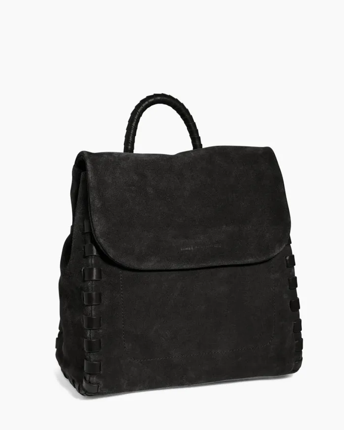 Zen Backpack Black Suede Women Aimee Kestenberg Backpacks