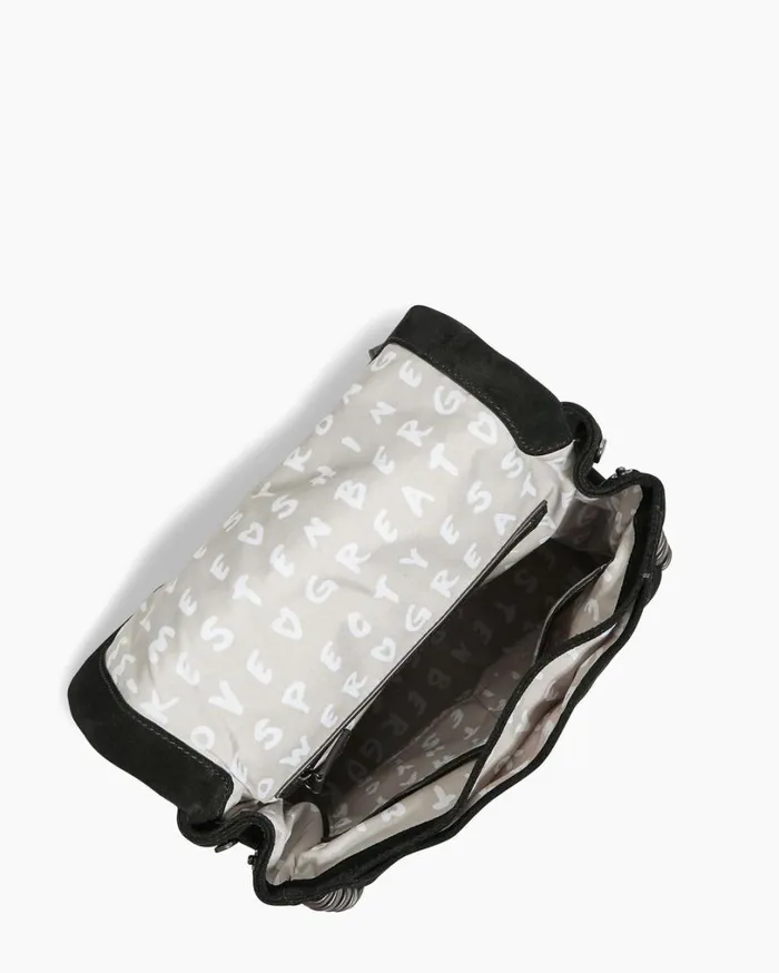 Zen Backpack Black Suede Women Aimee Kestenberg Backpacks