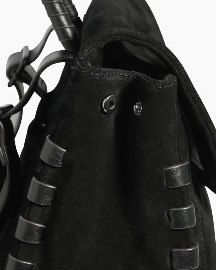 Zen Backpack Black Suede Women Aimee Kestenberg Backpacks